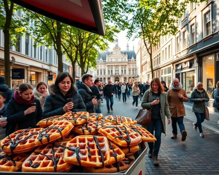 Waar geniet je van de beste wafels in Brussel?