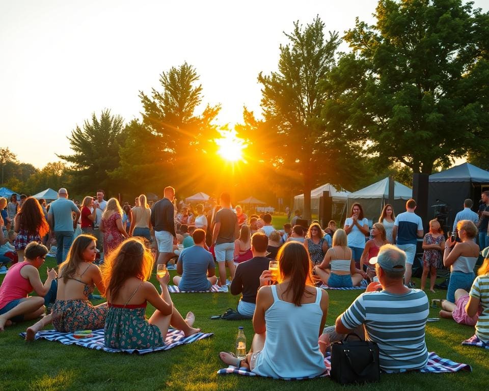Waar geniet je van livemuziek in de zomer?