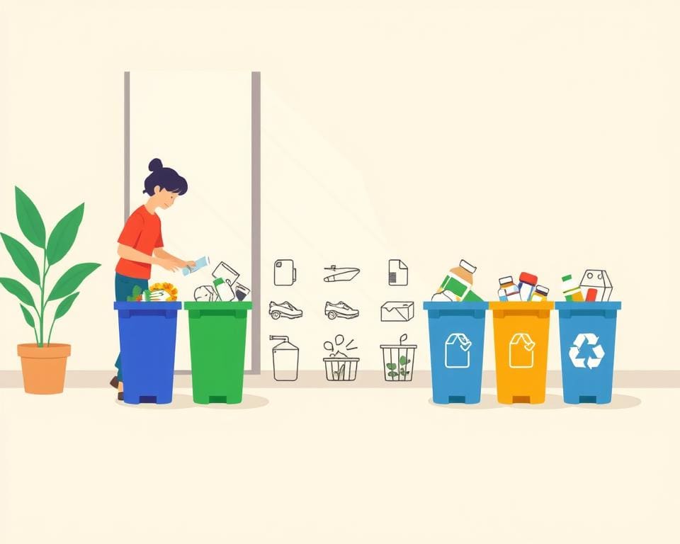 Waarmee maak je afvalscheiding eenvoudiger?