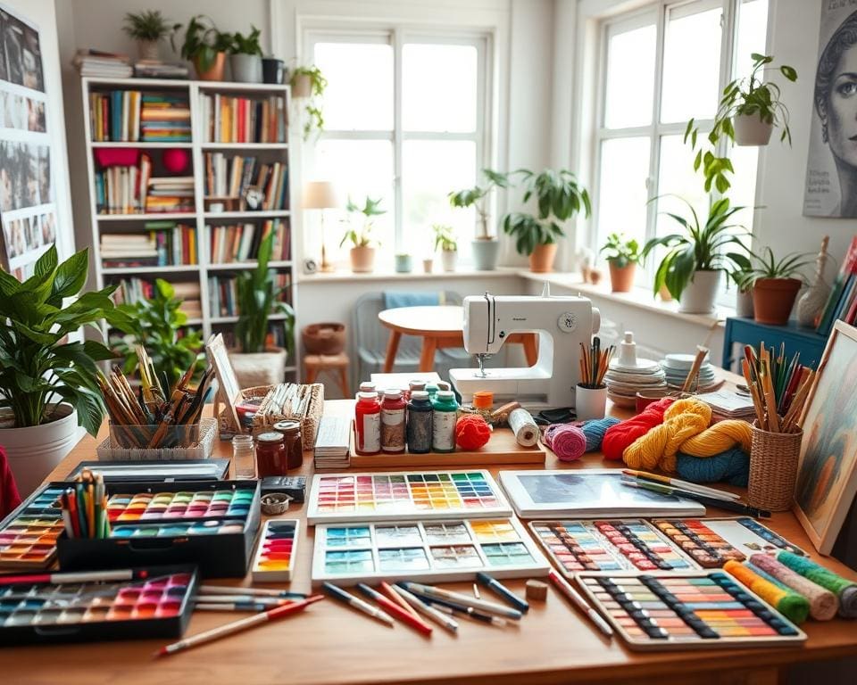 Wat zijn creatieve hobby’s om thuis te proberen?