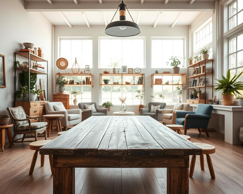 Wat zijn de voordelen van hergebruik in interieur?