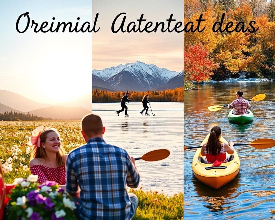 Wat zijn originele date ideeën voor elk seizoen?