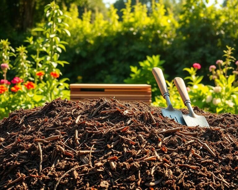 Wat zijn slimme tips voor composteren in de tuin?
