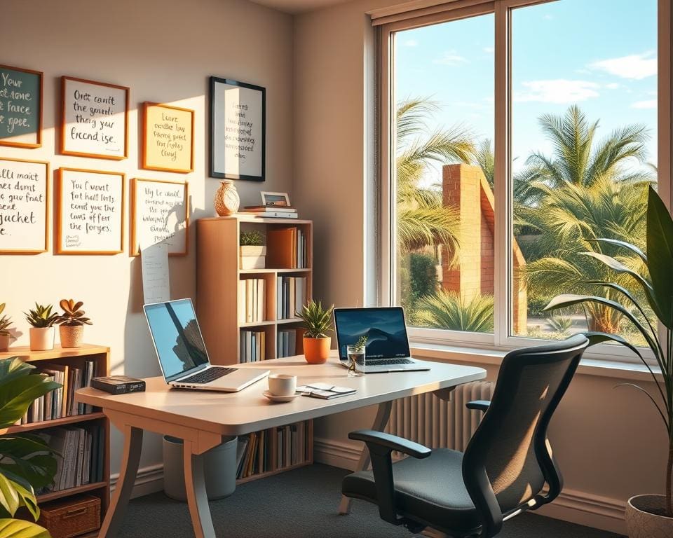 Wat zijn tips voor efficiënt thuiswerken?