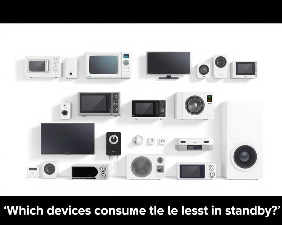 Welke apparaten verbruiken het minst in stand-by?