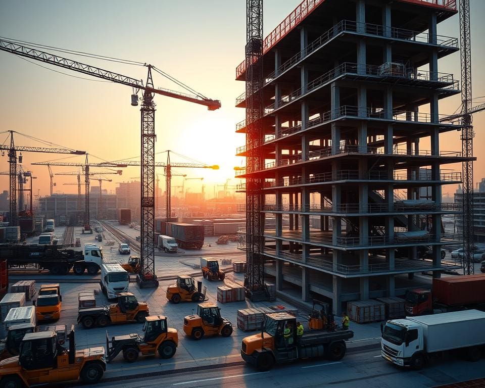 Welke innovaties verbeteren de bouwlogistiek?
