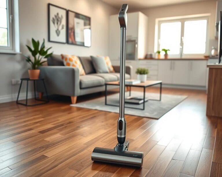 Hoe helpt een draadloze stofzuiger in kleine woningen?