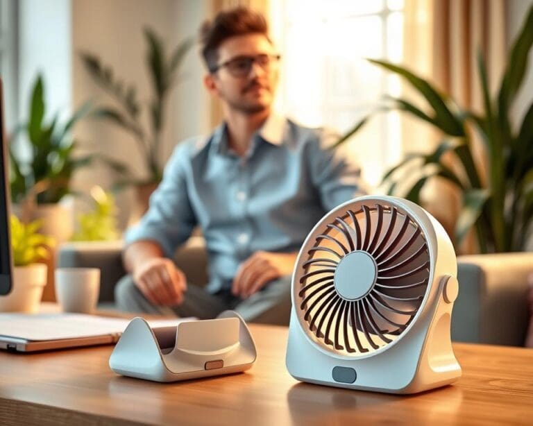 Hoe wordt een draagbare mini-ventilator onmisbaar?