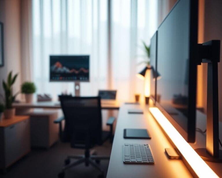 Wat maakt een monitor lightbar ideaal bij werken?
