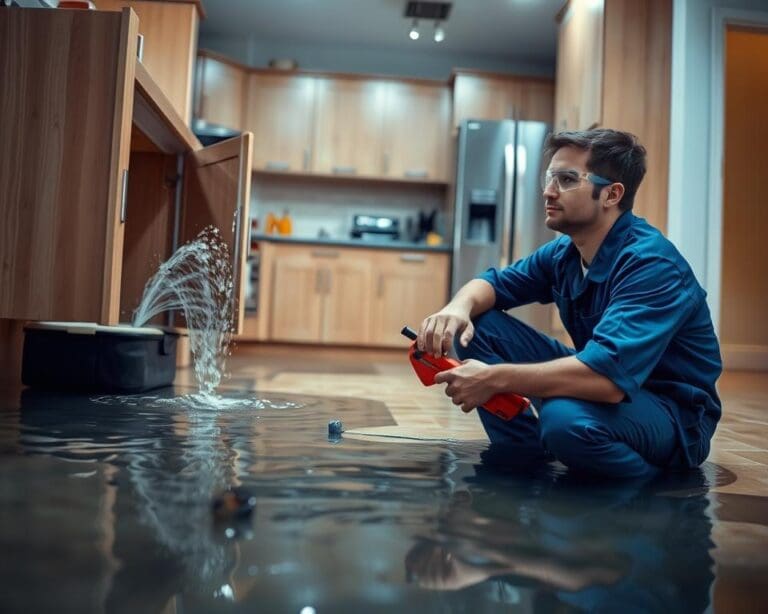 Hoe helpt een loodgieter bij acute lekkages?