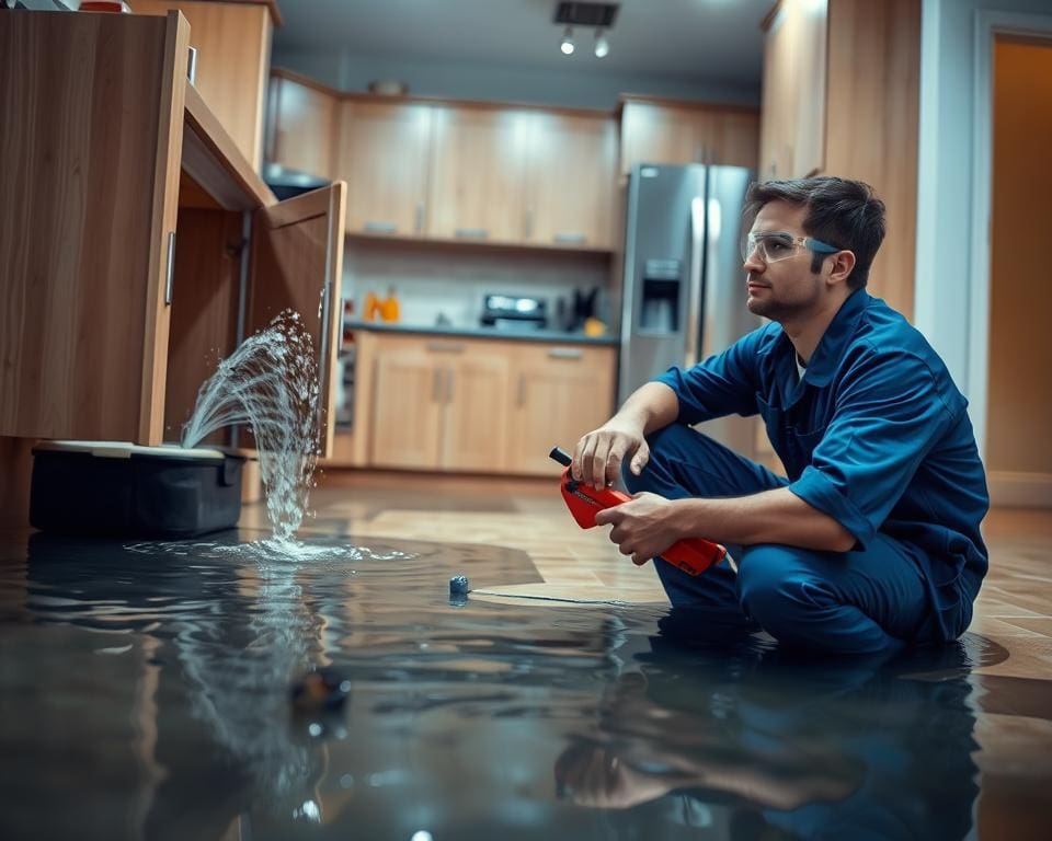 Hoe helpt een loodgieter bij acute lekkages?