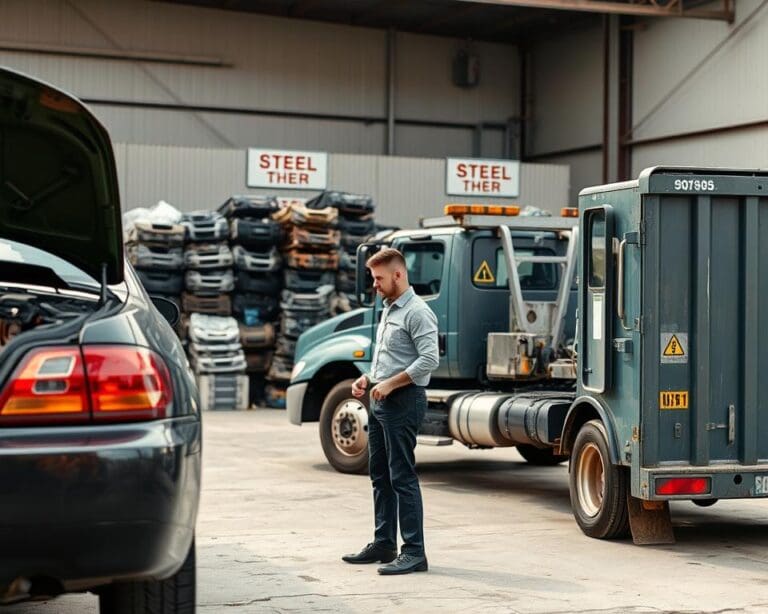 Hoe lever je een sloopauto veilig en correct in?