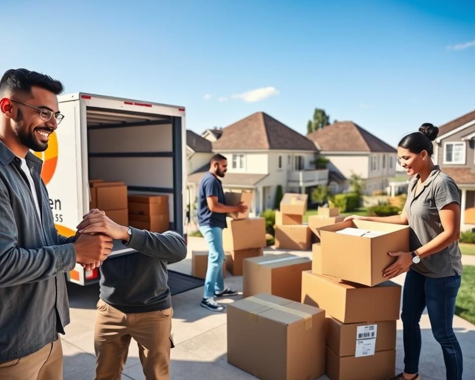 Hoe ondersteunt een verhuisbedrijf bij grote verhuizingen?