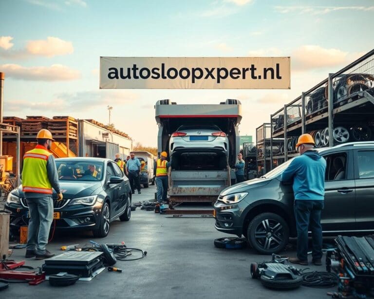 Hoe werkt auto laten slopen via autosloopexpert.nl?
