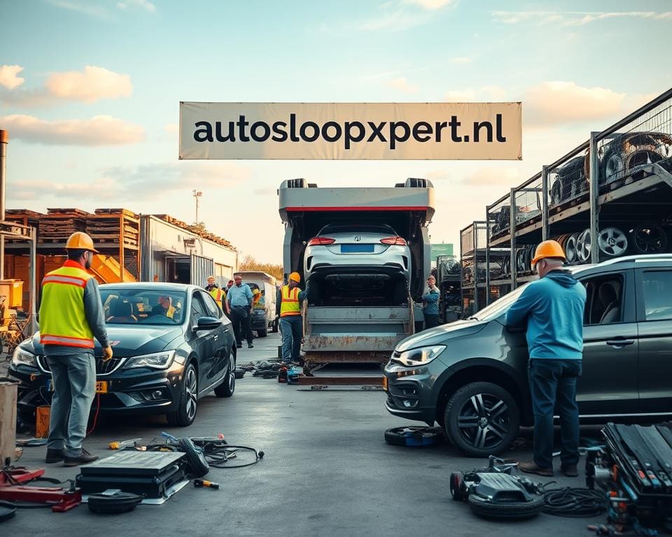 Hoe werkt auto laten slopen via autosloopexpert.nl?