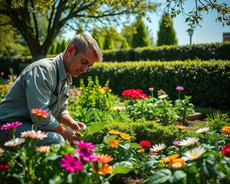 Hoe werkt een hovenier voor tuinonderhoud?