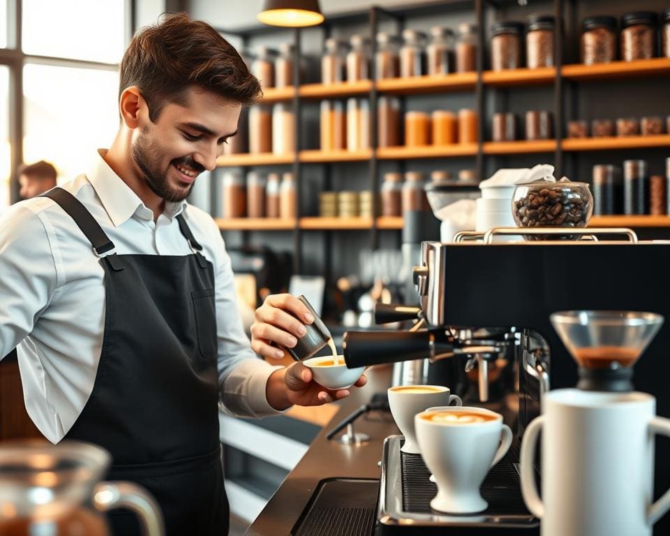 Wat maakt een barista kundig in koffie?