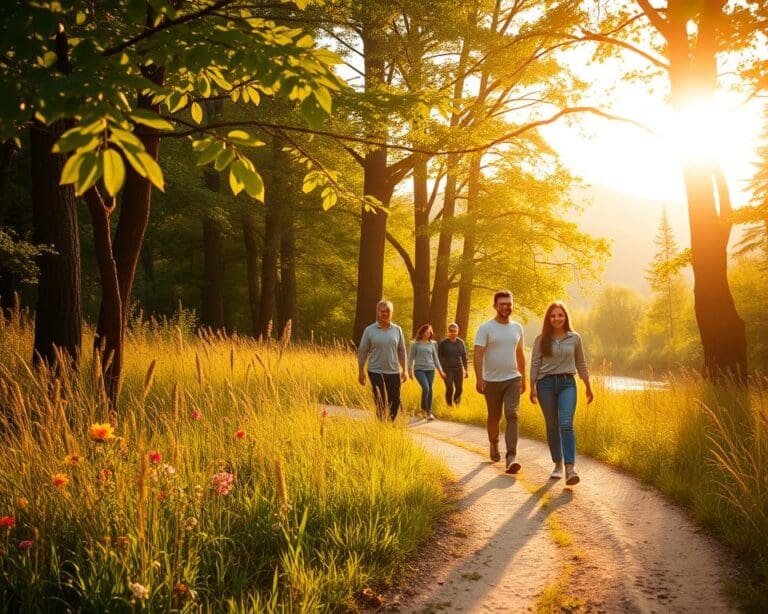 Wat maakt een natuurwandeling zo ontspannend?