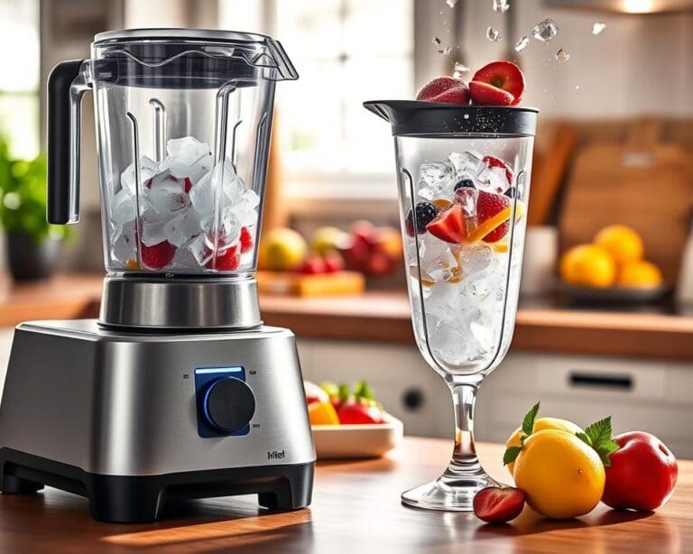 Welke blender is krachtig genoeg voor ijs?