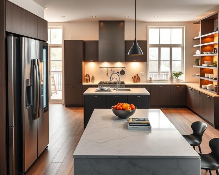 Welke koelkast past bij een open keuken?