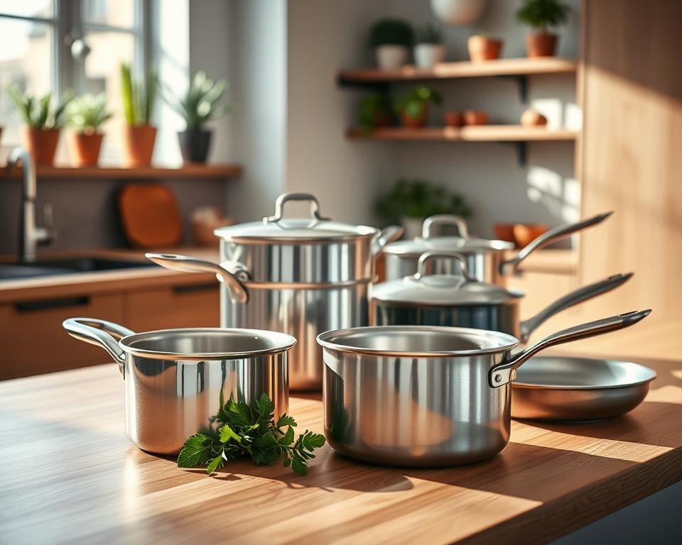 Welke pannenset gaat lang mee?