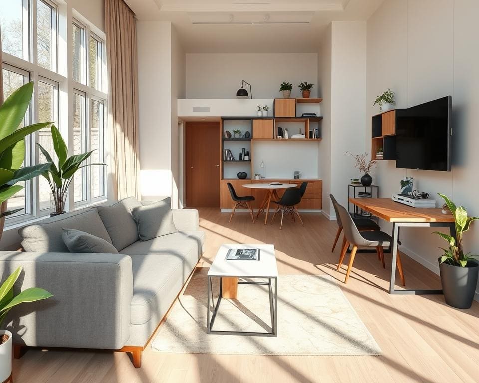 Appartement inrichten met ruimtebesparende meubels