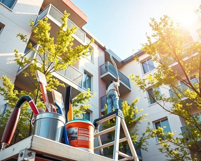 Hoe helpt een schilder bij vastgoedonderhoud?