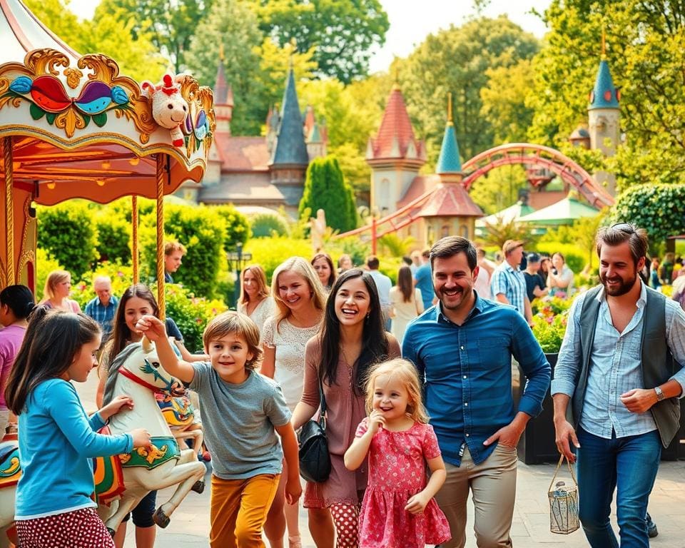 Waarom is De Efteling geschikt voor jong en oud?