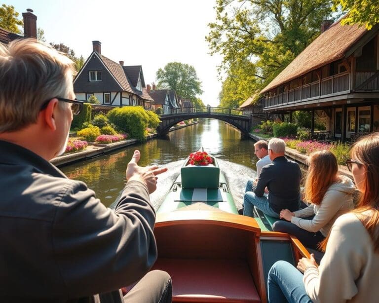 Waarom is een rondvaart door Giethoorn met gids zo populair?