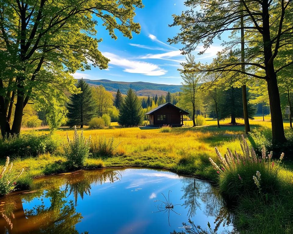 Waarom is een verblijf midden in de natuur zo rustgevend?
