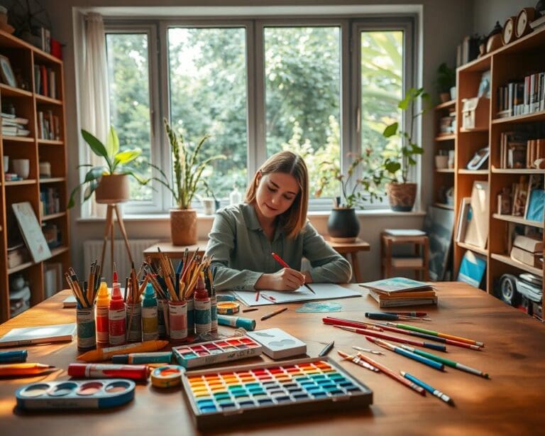 Waarom werkt een creatieve hobby zo ontspannend?
