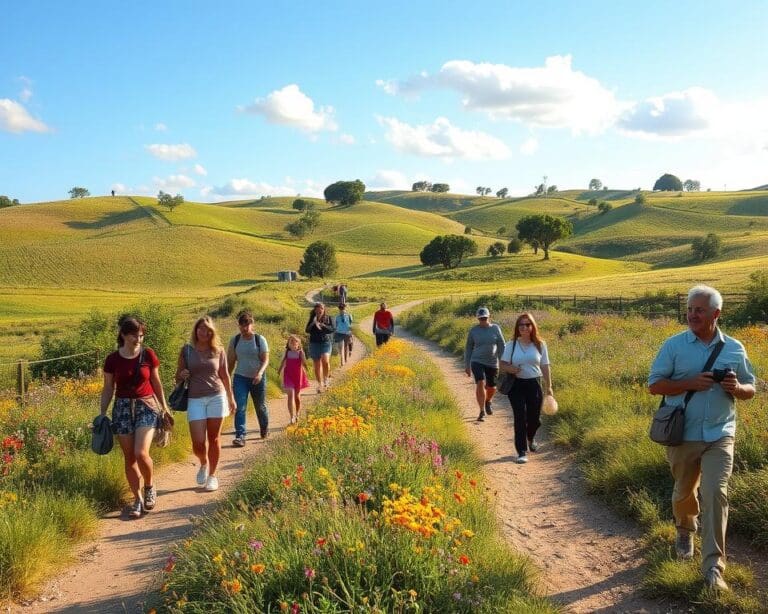 Waarom zijn wandelroutes zo populair in het weekend?
