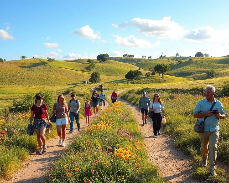 Waarom zijn wandelroutes zo populair in het weekend?