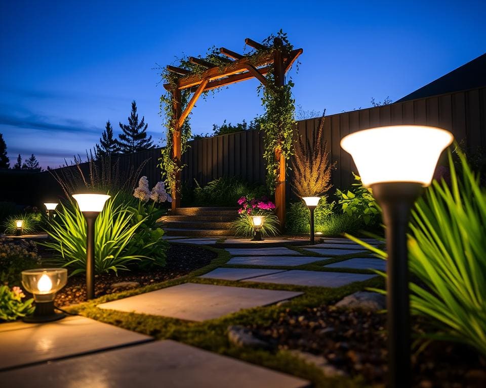 Wat zijn slimme oplossingen voor tuinverlichting?