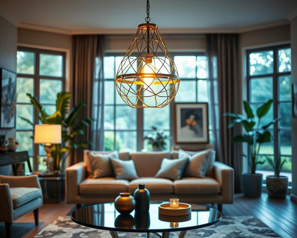 Welke plafondlamp past in een modern interieur?