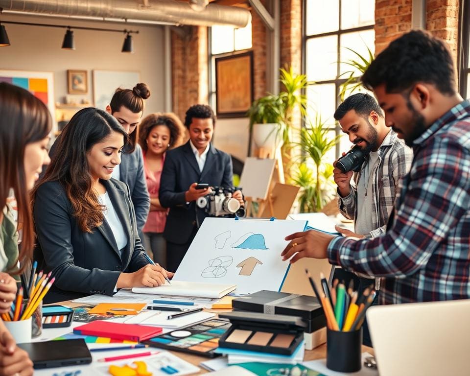 Banen in de creatieve sector