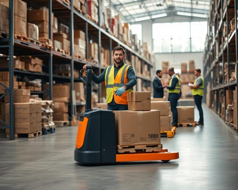 Hoe helpt een palletwagen bij dagelijks magazijnwerk?