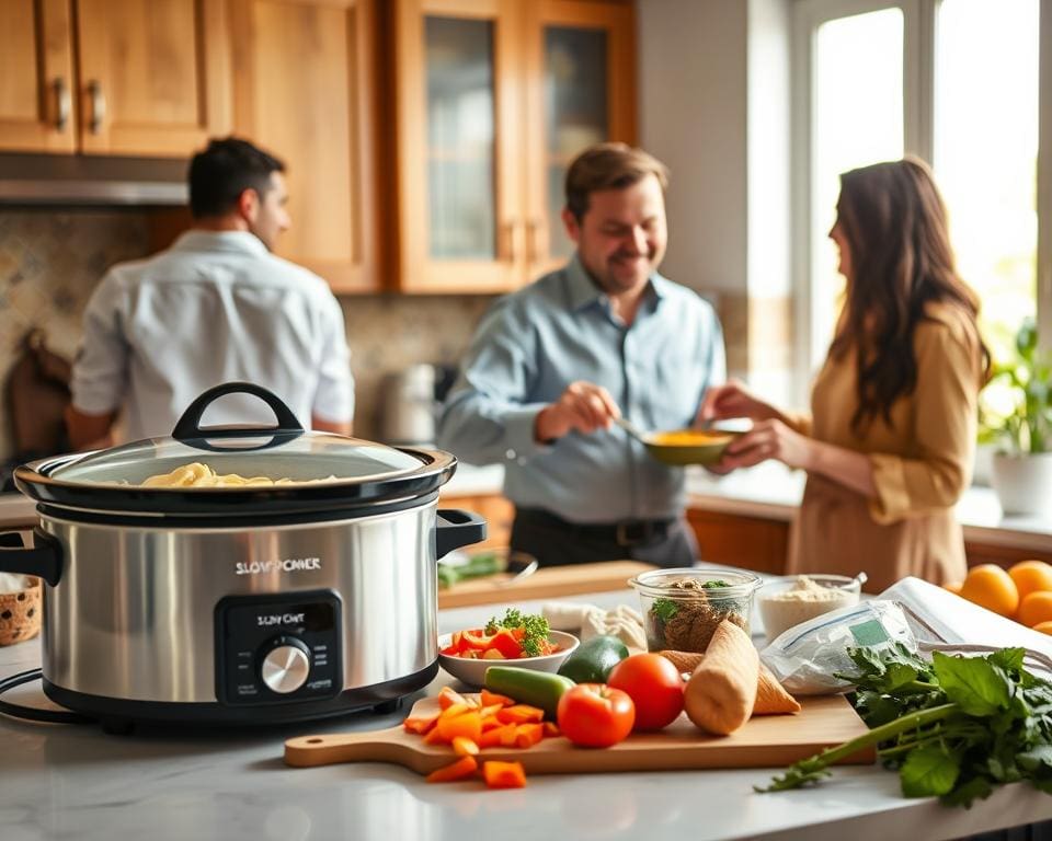 Is een slowcooker handig voor drukke dagen?