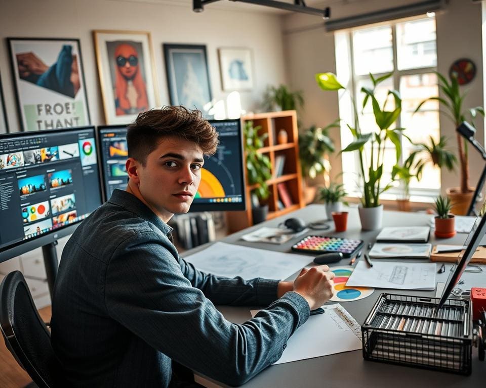 Wat doet een grafisch vormgever?