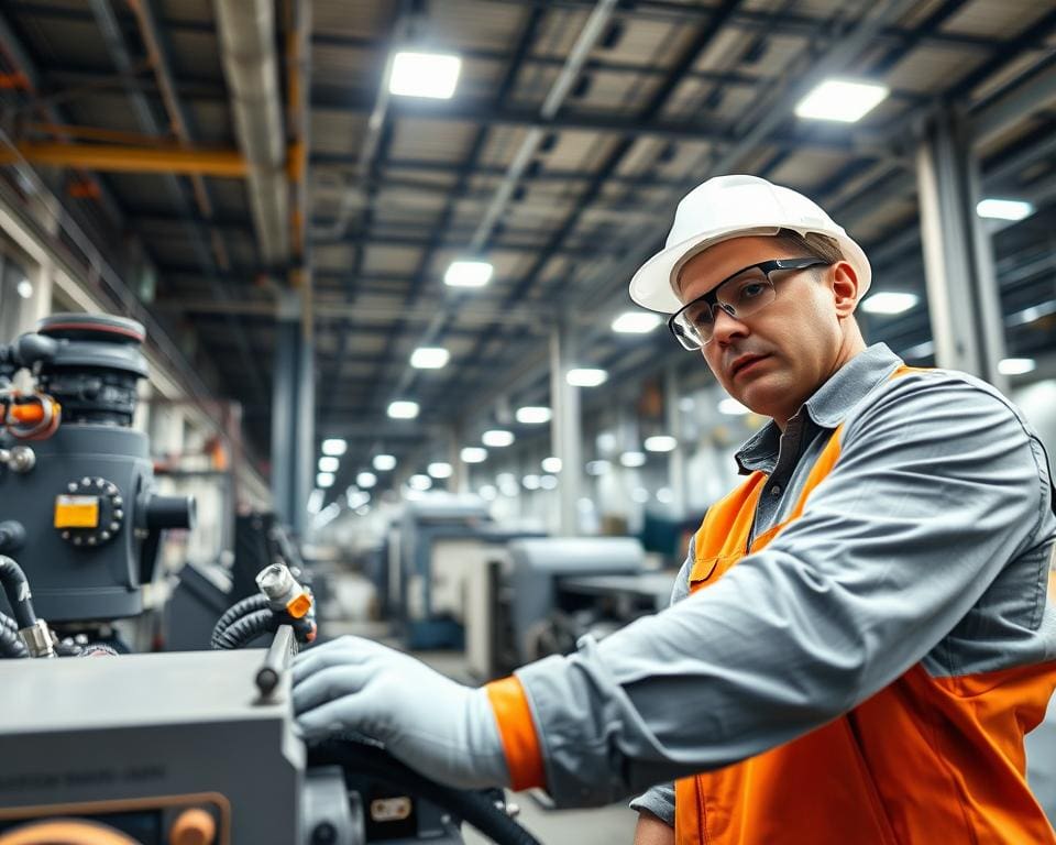 Wat doet een onderhoudsmonteur in de industrie?