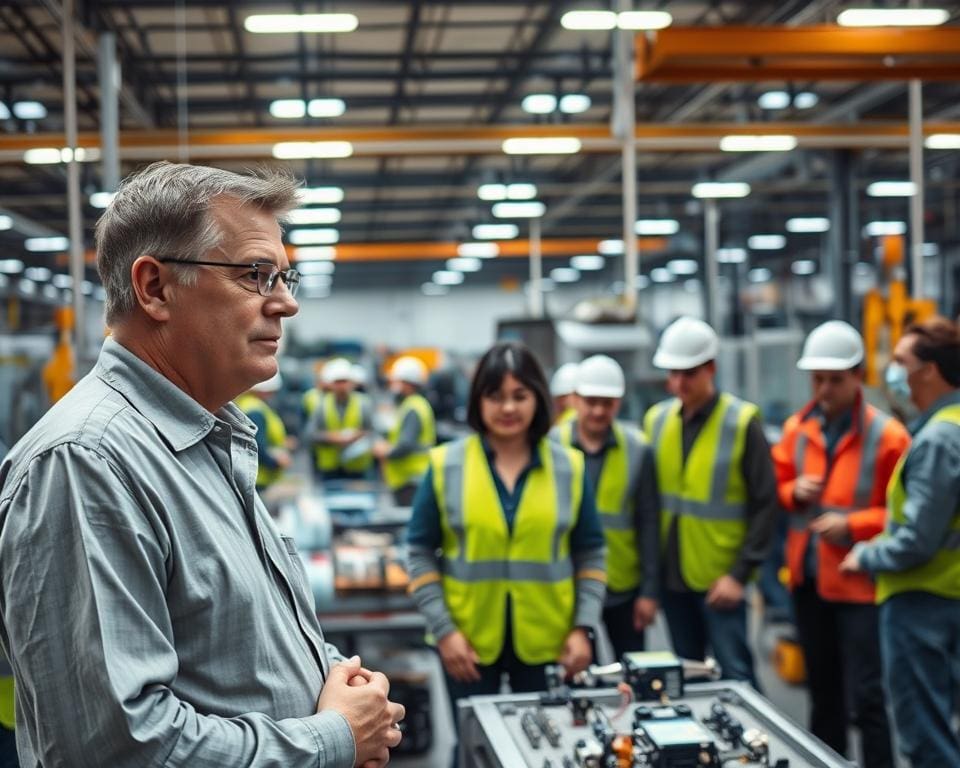 Wat doet een teammanager binnen productiebedrijven?