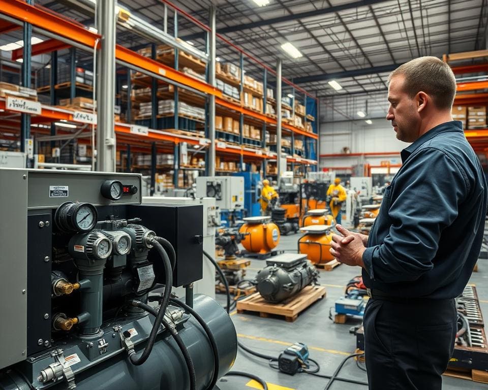 Wat doet persluchttechniek in productieomgevingen?