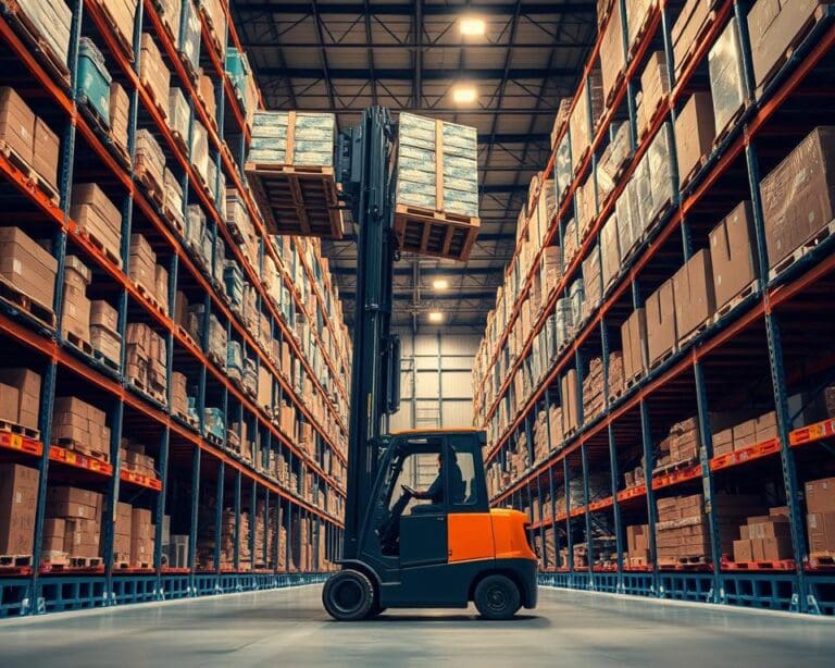 Wat maakt een reachtruck geschikt voor hoge stellingen?