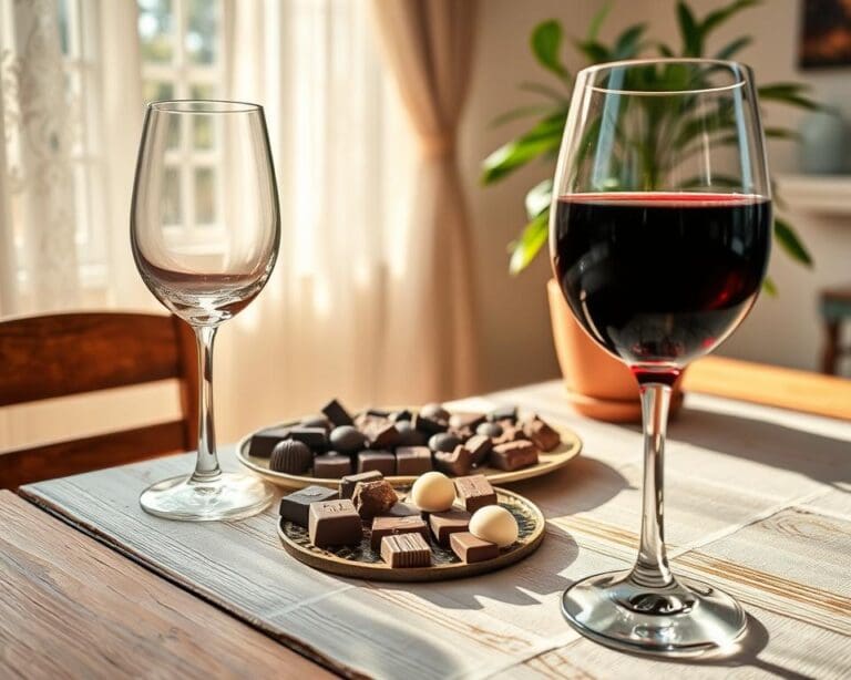 Hoe combineer je wijn en chocolade?