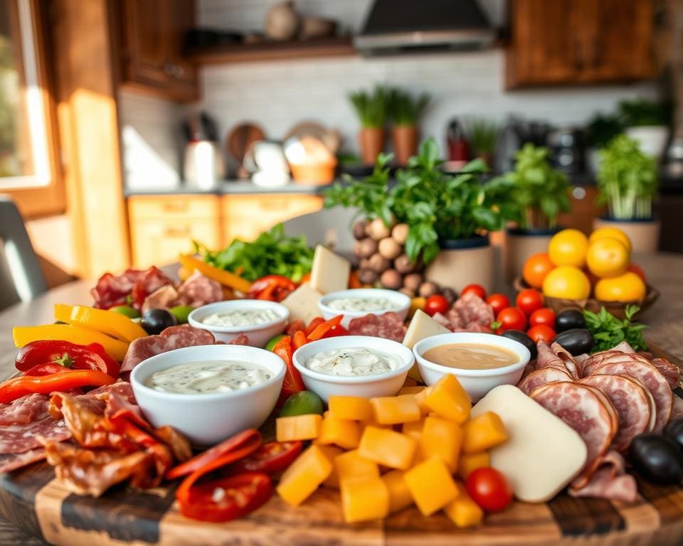 Hoe stel je een tapasplank samen?