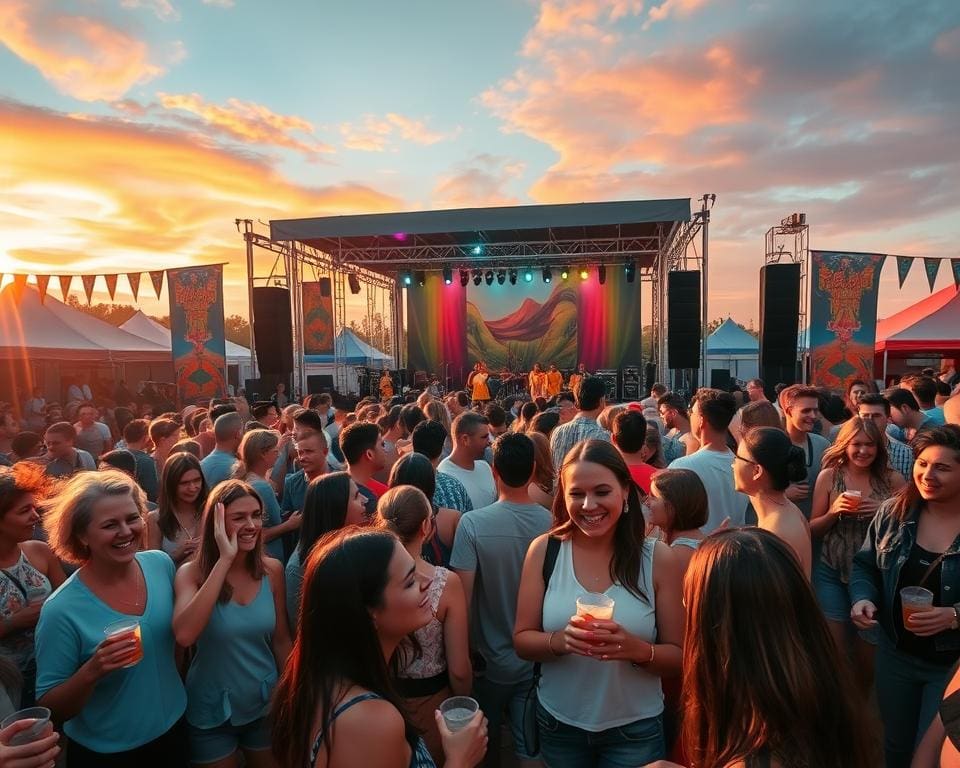 Waarom gaan mensen samen naar een muziekfestival?