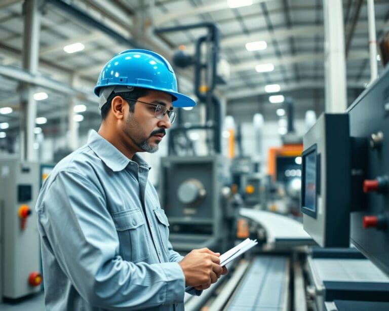 Wat doet een procesoperator in een productiehal?