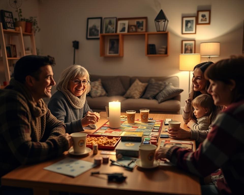 Wat maakt een spelletjesavond met familie zo gezellig?