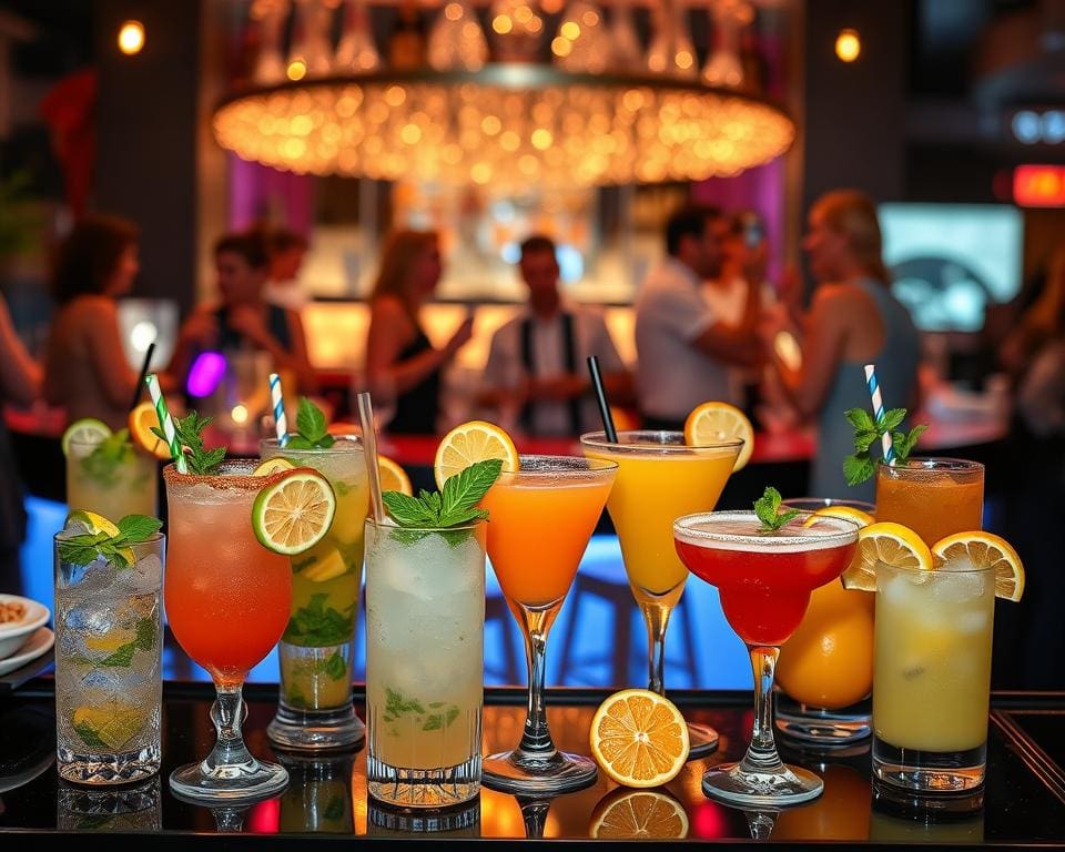 Welke cocktails zijn populair op feestjes?