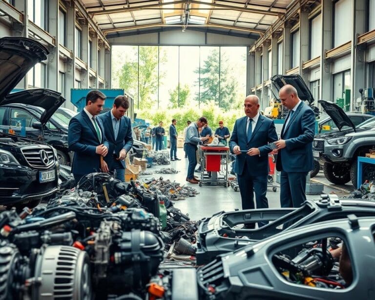 autorecycling voertuigen